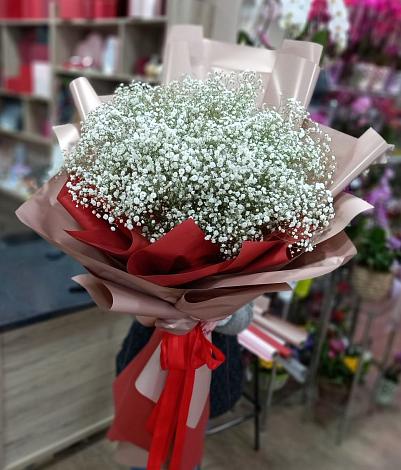 Букет цветов из: Гипсофила в Полянском